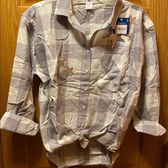 (2) Arizona Plaid Girls Shirts 3XL - Picture 4 of 5